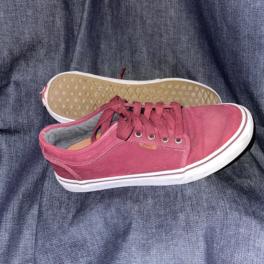 Vans pro ultracush burgundy sneakers